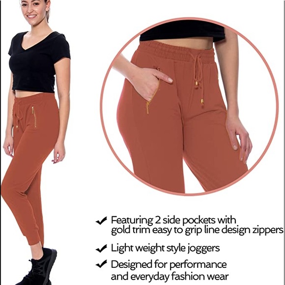 Indero Pants & Jumpsuits New Indero Joggers Relaxed Fit Style Size